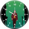 joker walking fame vi wall clock