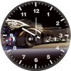 batmobile rendered rear view gf wall clock