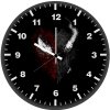 spiderman venom digital artwork y2 wall clock