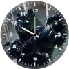 black panther artwork ta wall clock