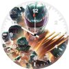 forever green power rangers zs wall clock