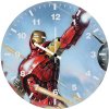 iron man destroying missile 59 wall clock
