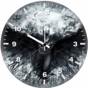 batman artwork knight y3 wall clock