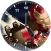 iron man artworks 7z wall clock
