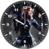 black widow marvel superhero yx wall clock