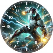 stark elegance of tony stark ca wall clock