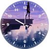 miles and gwen upside down love story xf wall clock