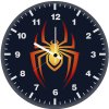 spiderman logo minimal mr wall clock
