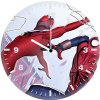 spiderman and spiderman 2099 art 2t wall clock