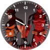 wolverine and deadpool yd wall clock