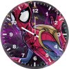 5k spiderman digital art 46 wall clock