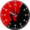 hellboy minimalism m3 wall clock