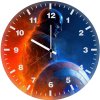 captain america shield of justice wh wall clock