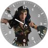 wonder woman paint art hs wall clock