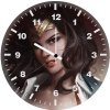 wonder woman angry art cr wall clock