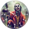joker with gun up yl wall clock