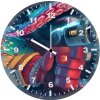 hellboy cartoonic art ax wall clock