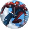 spiderman web shooter sk wall clock