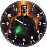 batman kryptonite sword q6 wall clock