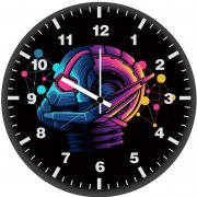 ant man minimal n6 wall clock