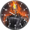 ghost rider artwork 9g wall clock