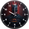 batman the black suit lh wall clock