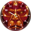 hellboy art yr wall clock