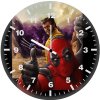 the evolution of deadpool and wolverine wu wall clock