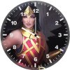 art wonder woman warrior ls wall clock