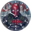 red hood 4kart 3v wall clock