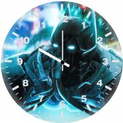 batman cyberpunk nx wall clock