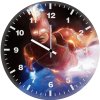 captain marvel arts vy wall clock