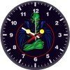 martian manhunter minimalism zp wall clock