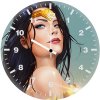 wonder woman arts ca wall clock