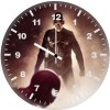 punisher x spiderman sc wall clock