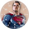superman justice league fan art 8s wall clock