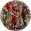 dc supervillain 15k xc wall clock