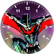 batman beyond knight xh wall clock