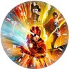 the flash movie bluray poster be wall clock