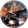 batman nad batmobile gh wall clock