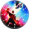 the rise of the captain america x hulk yb wall clock