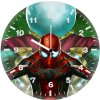 spiderman vs mysterio new e8 wall clock