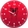 spiderman symbol red yi wall clock