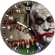 art the joker h1 wall clock