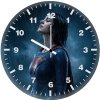 rising supergirl lk wall clock