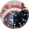 captain america new art cp wall clock