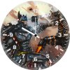 batman vs deathstroke art sb wall clock