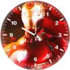 iron man illustrator hg wall clock