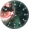 bats funny 40 wall clock
