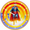 superman power beyond sight vs wall clock